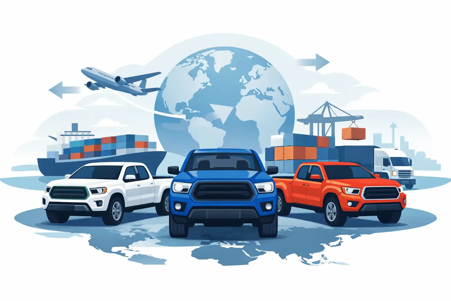 Pickup Truck Export Comparison for Buyers