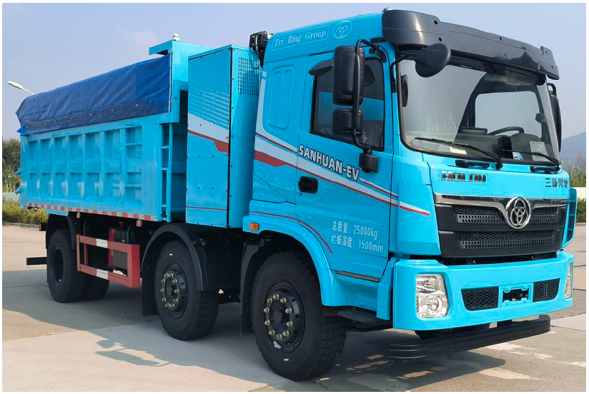 Tri-Ring 6×2 Electric Dumper Truck - Image 2