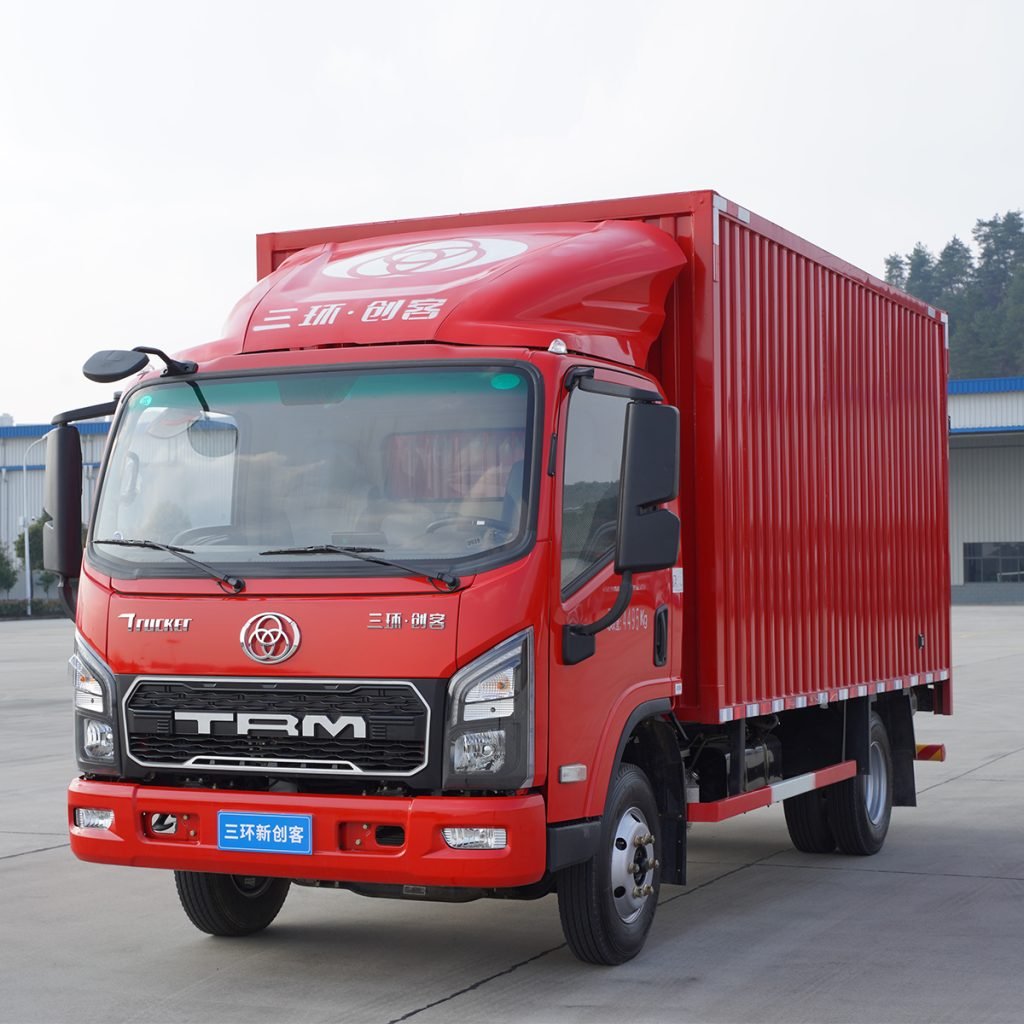 Tri-Ring 4×2 Electric Logistics Truck - Image 2