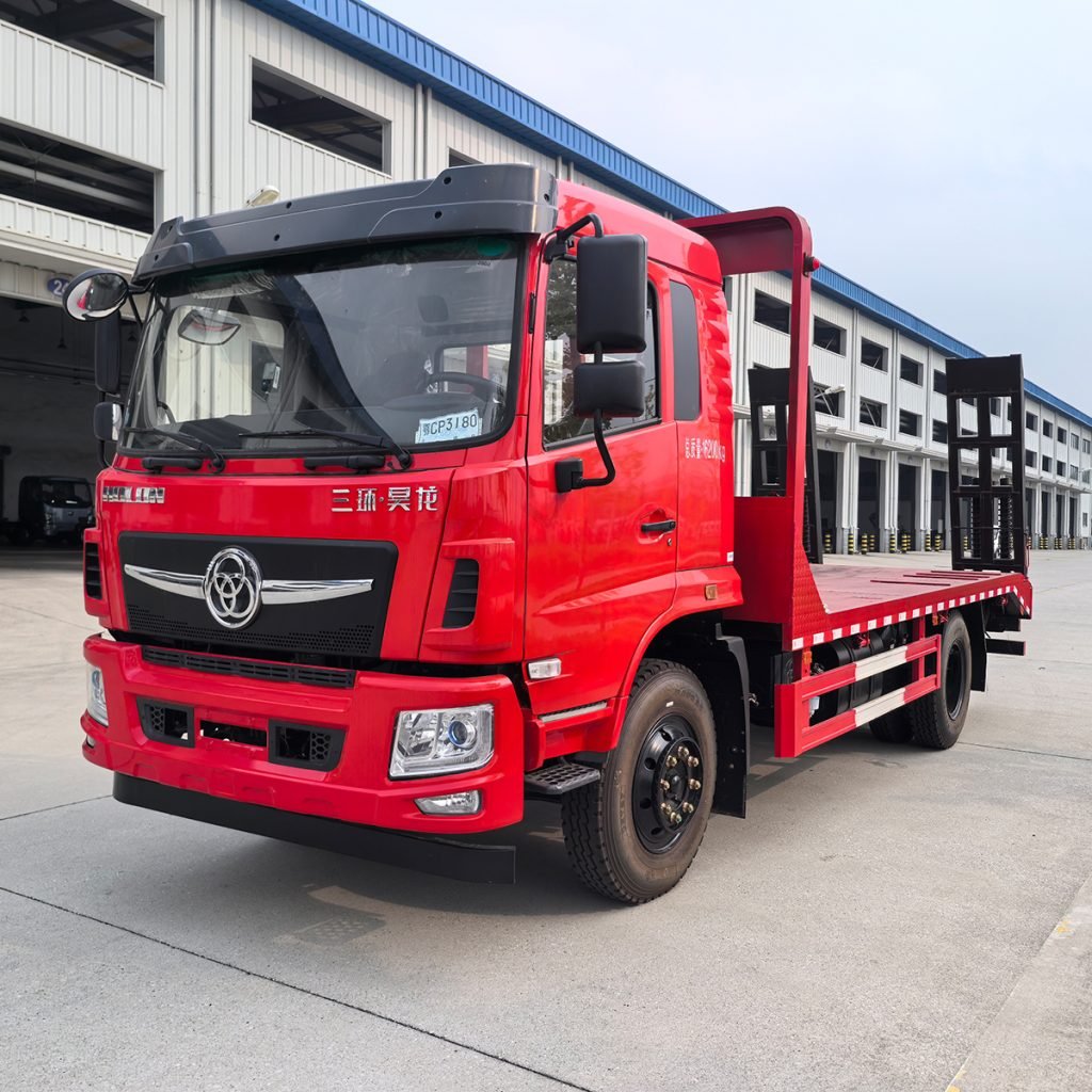 Tri-Ring 4×2 Flatbed Transportation Truck - Image 4