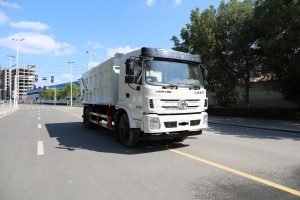 Tri-Ring 4×2 Electric Box Garbage Truck