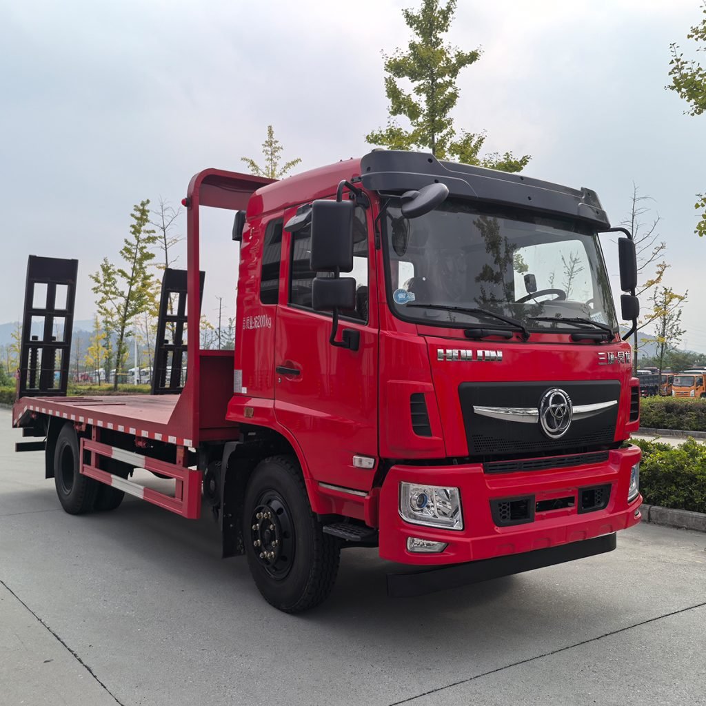 Tri-Ring 4×2 Flatbed Transportation Truck - Image 2