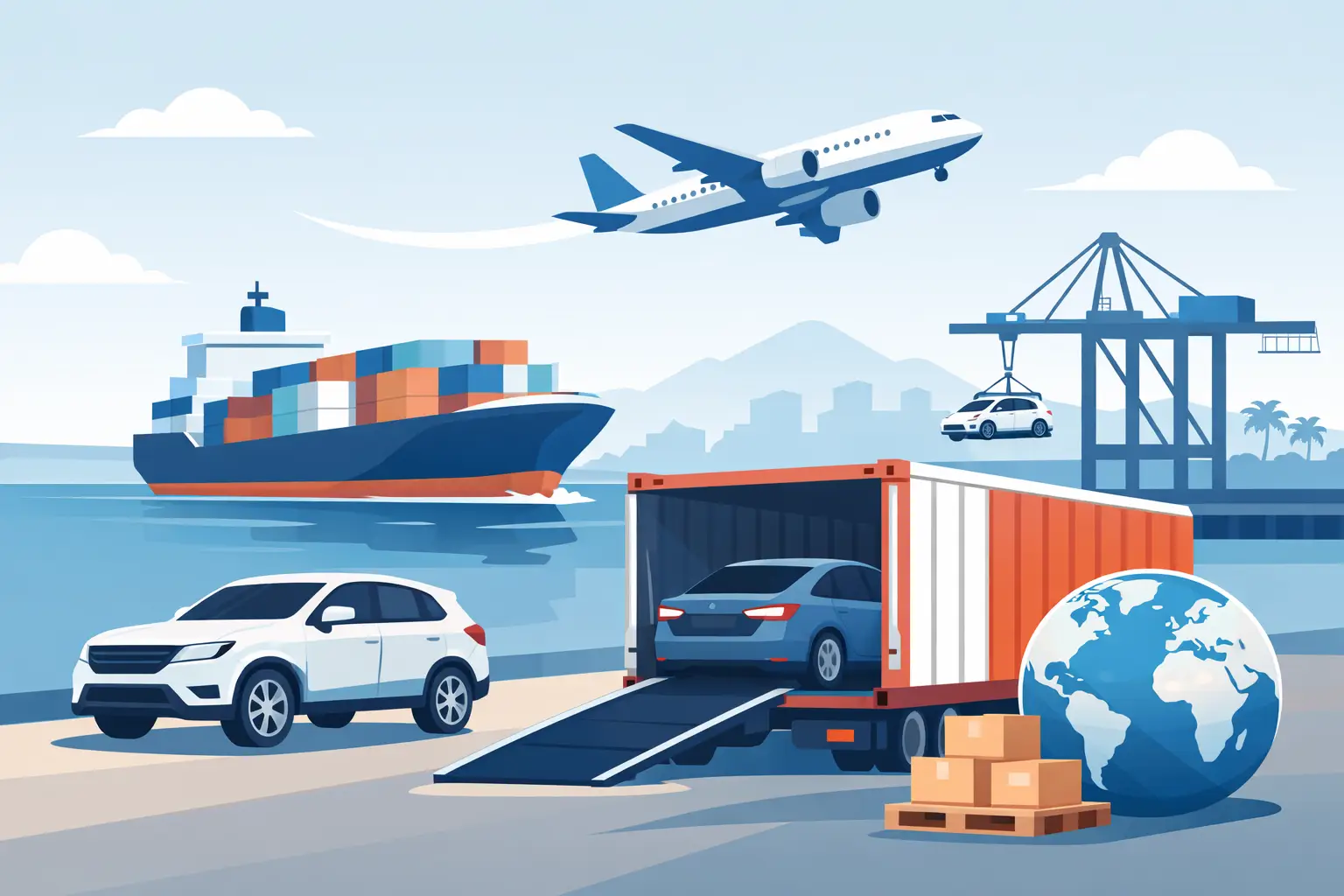 Ready to Ship Vehicles Overseas Fast