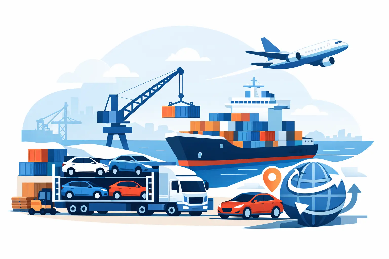 Vehicle Export Shipping Process Explained