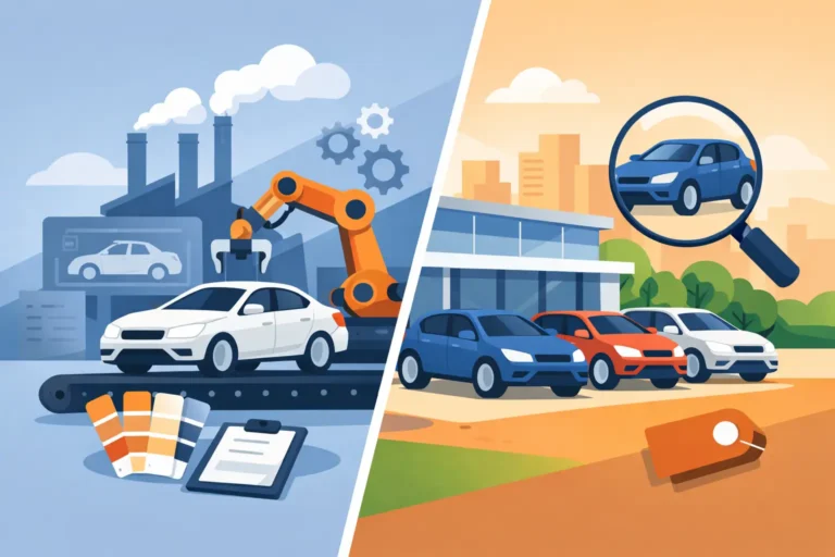 Factory Order vs Stock Vehicles Explained