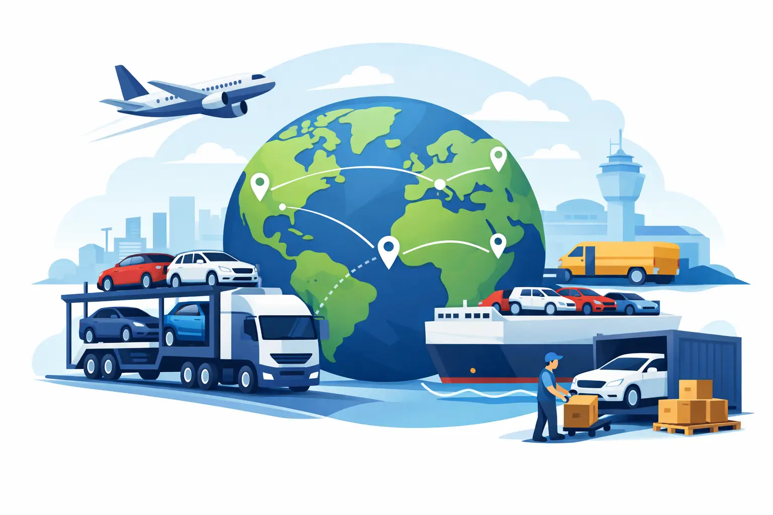 Worldwide Vehicle Delivery Service Explained